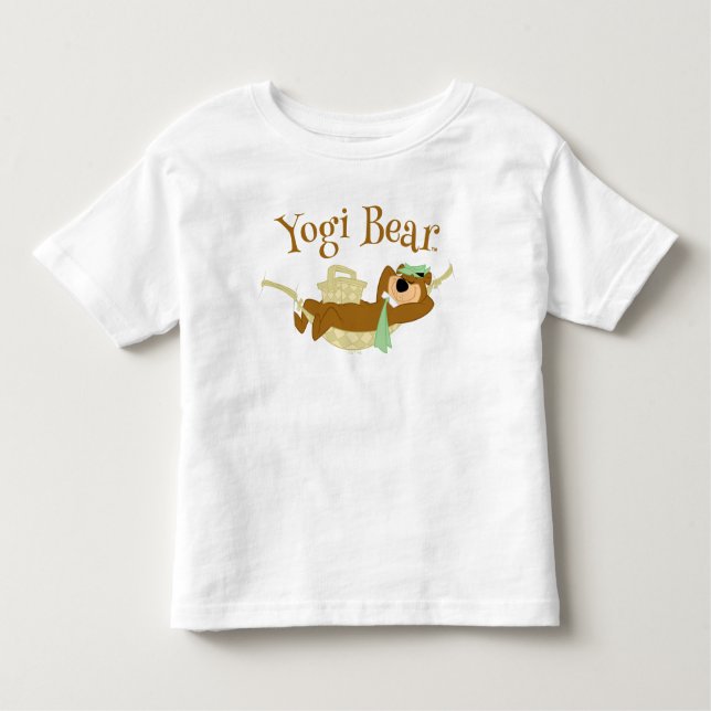 Camiseta Yogi Bear Picnic Hammock Nap Time (Frente)
