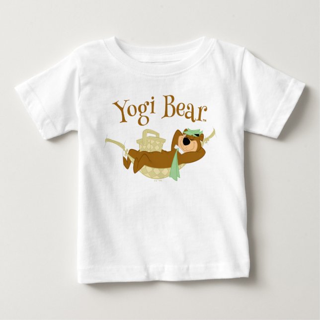 Camiseta Yogi Bear Picnic Hammock Nap Time (Frente)