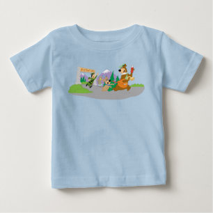 Camiseta Yogi Bear's Excelente Picnic Basket Escape