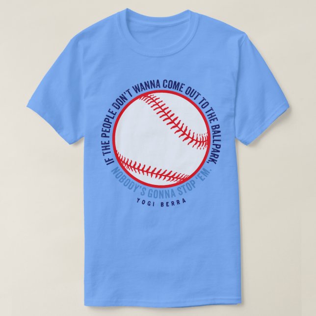 Camiseta Yogi Berra 3 (Frente do Design)
