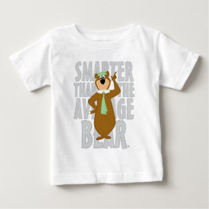 Camiseta Yogi "Mais Inteligente Que O Urso Médio"