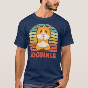 Camiseta Yoguinea Cute Guiné Pig Rodent Pet Yoga Meditatite