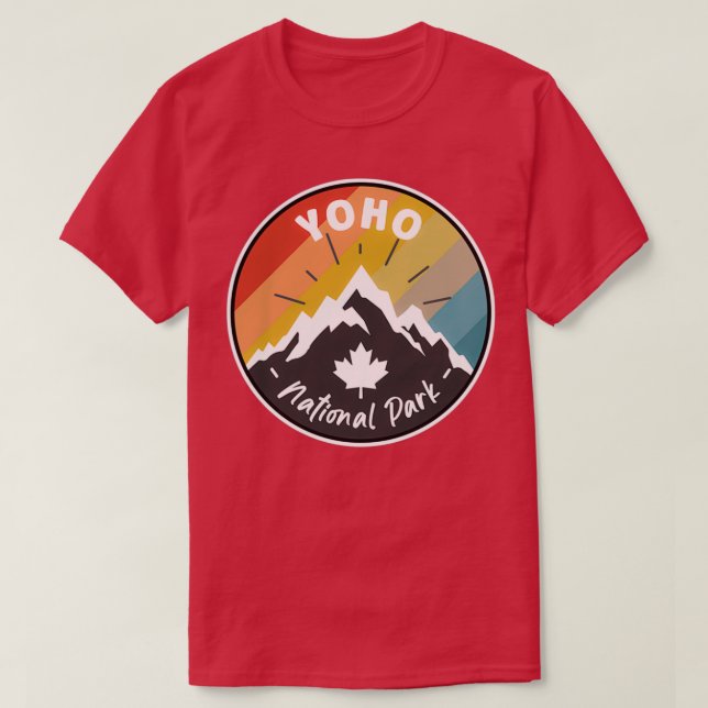 Camiseta Yoho National Park Canadá (Frente do Design)