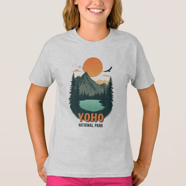 Camiseta Yoho National Park Vintage (Frente)