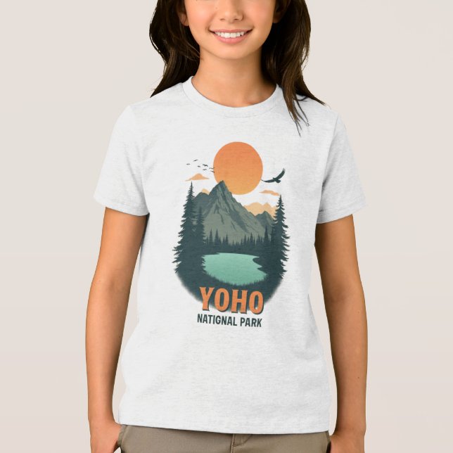 Camiseta Yoho National Park Vintage (Frente)