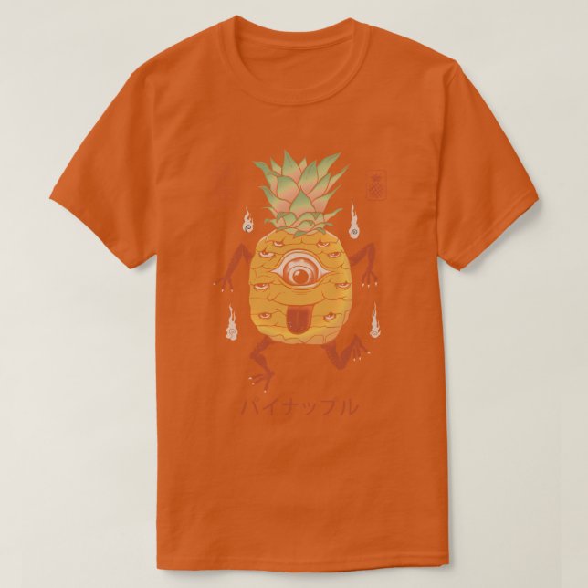 Camiseta Yokai Pineapple (Frente do Design)