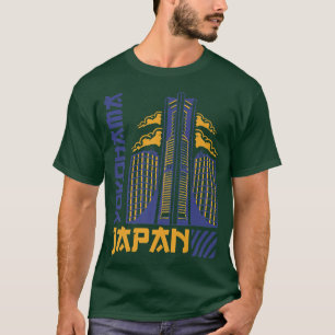 Camiseta Yokohama Japão, Visita de Férias, Viagem Adventure