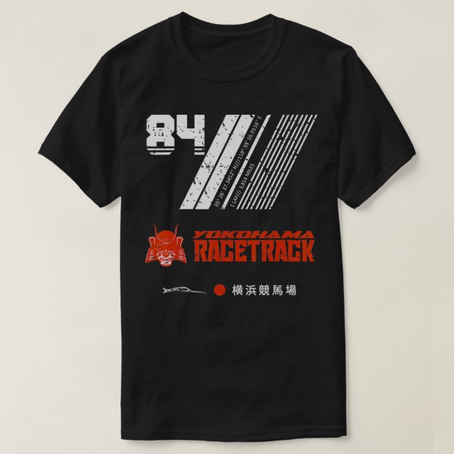 Camiseta Yokohama Racetrack (Frente do Design)