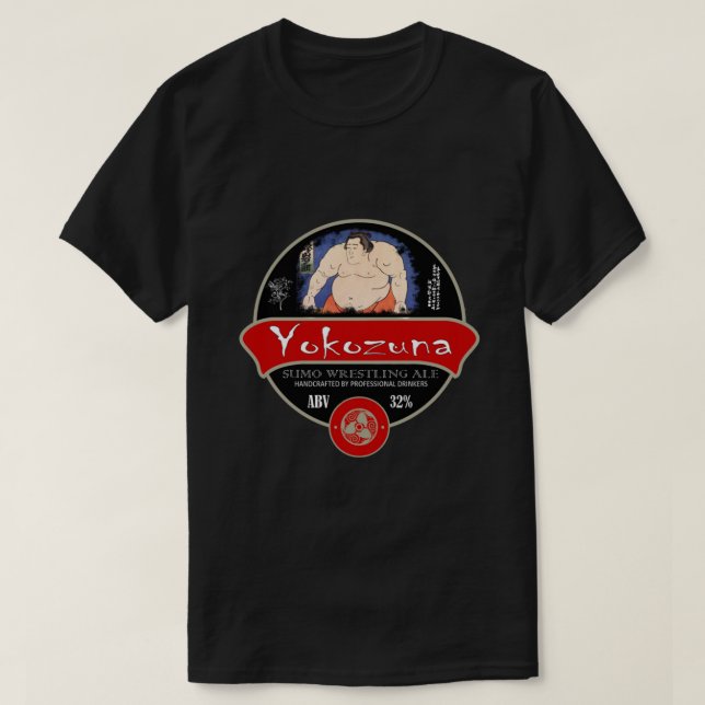 Camiseta Yokozuna Sumo Beer Classic (Frente do Design)