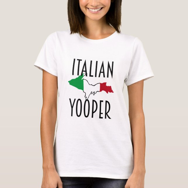 Camiseta Yooper Mulher Italiana (Frente)