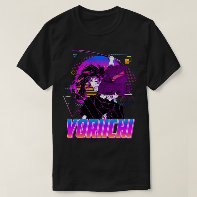 Camiseta Yoriichi Tsugikuni - Arte Retroativa (Frente do Design)