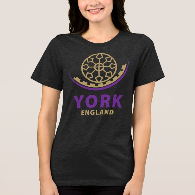 Camiseta York Inglaterra Reino Unido (Frente)