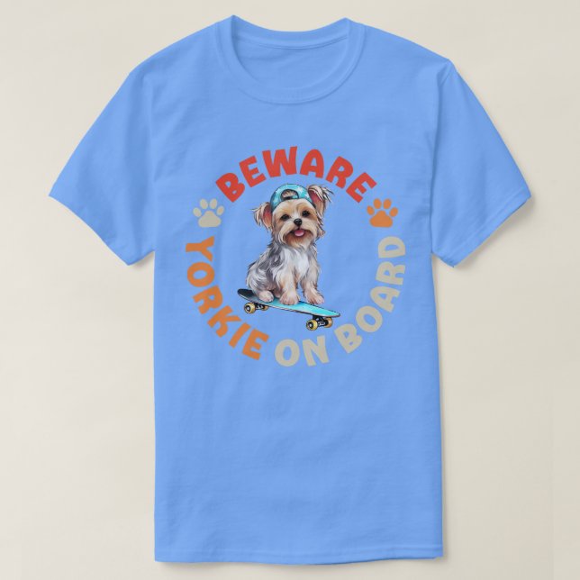 Camiseta yorkie (Frente do Design)