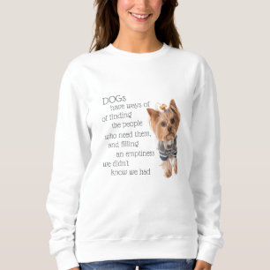 Camiseta Yorkie Dog cita mulheres