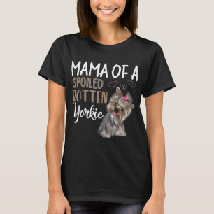 Camiseta Yorkie Dog - Yorkie mãe, Dog Lover Gift