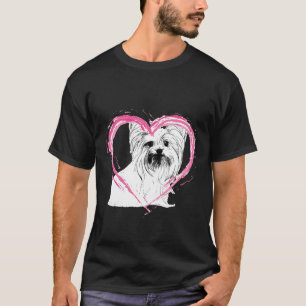 Camiseta Yorkie Lover Yorkshire Terrier I Love My Yorkie Ts