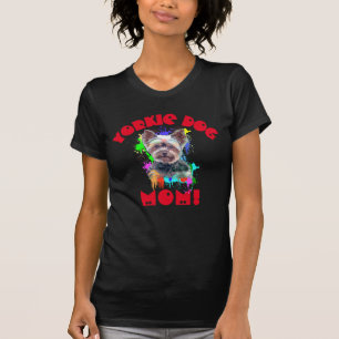 Camiseta Yorkie mamãe Cachorro Melhor Cachorro Mãe Nunca