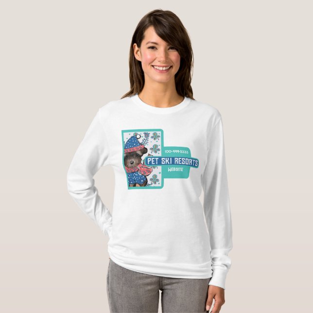 Camiseta Yorkie Poo (Frente Completa)