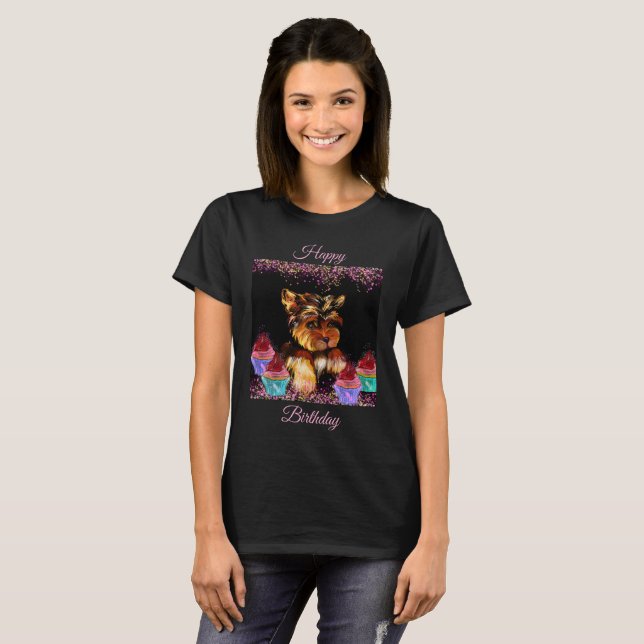 Camiseta Yorkie Poo (Frente Completa)