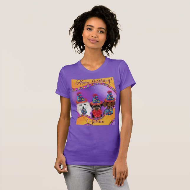Camiseta Yorkie Poo  (Frente Completa)