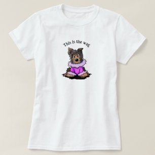 Camiseta Yorkie The Wag KiniArt
