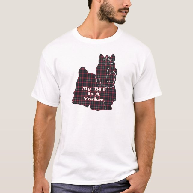 Camiseta Yorkshire Terrier BFF Gifts (Frente)