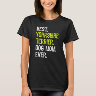 Camiseta Yorkshire Terrier Cachorro Mãe Cachorro Dia de as