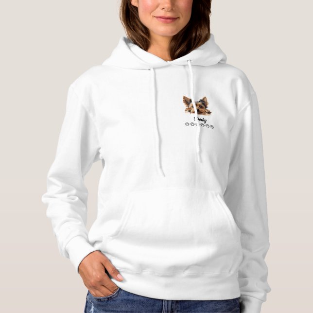 Camiseta Yorkshire Terrier Cão Personalizado (Frente)