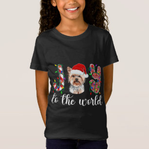 Camiseta Yorkshire Terrier Christmas Yorkie Xmas