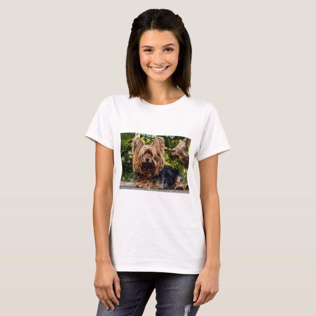 Camiseta Yorkshire Terrier Dog (Frente Completa)