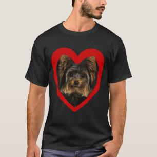 Camiseta Yorkshire Terrier Dog Heart Yorkshire Terrier