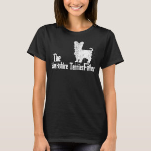 Camiseta Yorkshire Terrier Dog Padre Funny Yorkie Pai Dogg