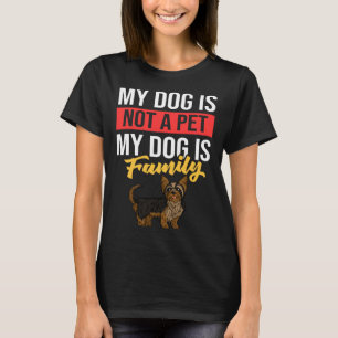 Camiseta Yorkshire Terrier Dog Puppies Proprietário 3