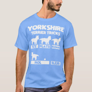 Camiseta Yorkshire Terrier Dog Tricks