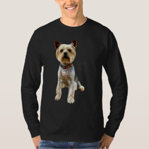 Camiseta Yorkshire Terrier Dog Yorkie mãe Pai Love Terrier