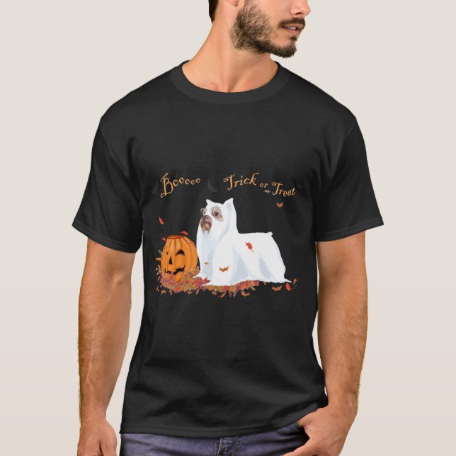 Camiseta Yorkshire Terrier Halloween (Frente)