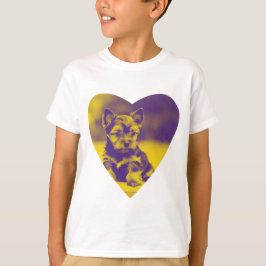 Camiseta Yorkshire Terrier Heart