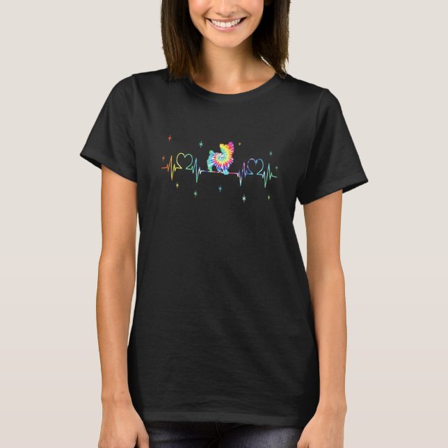 Camiseta Yorkshire Terrier Heartbeat (Frente)