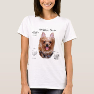 Camiseta Yorkshire Terrier History Design