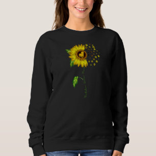 Camiseta Yorkshire Terrier Mãe Cachorro Sunflower Mãe Mãe