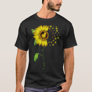 Camiseta Yorkshire Terrier Mãe Girassol Presente Cachorro M