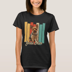 Camiseta Yorkshire Terrier Mãe Vintage Yorkie Dog Mama Moth