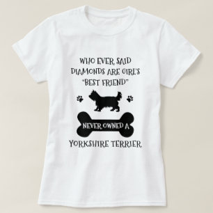 Camiseta Yorkshire Terrier Melhor Amigo