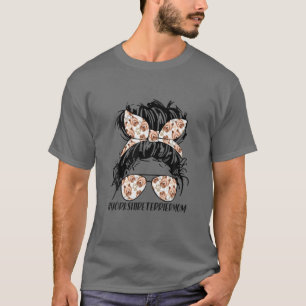 Camiseta Yorkshire Terrier Messy Bun Hair Dog Proprietário 