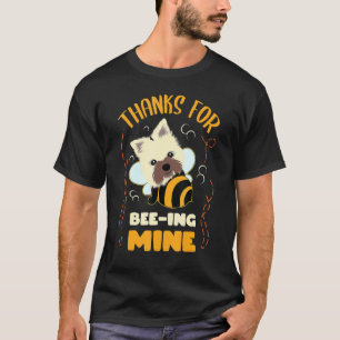 Camiseta Yorkshire Terrier Obrigados Por Serem Minhas Abelh