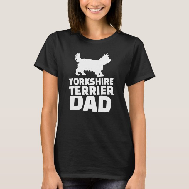Camiseta Yorkshire Terrier Pai (Frente)