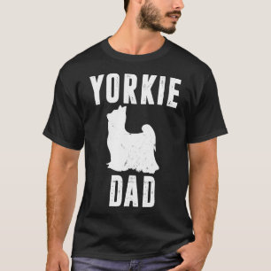 Camiseta Yorkshire Terrier Pai Yorkie Padre