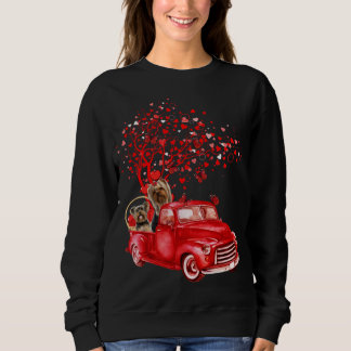 Camiseta Yorkshire Terrier Riding Namorados Butterfly