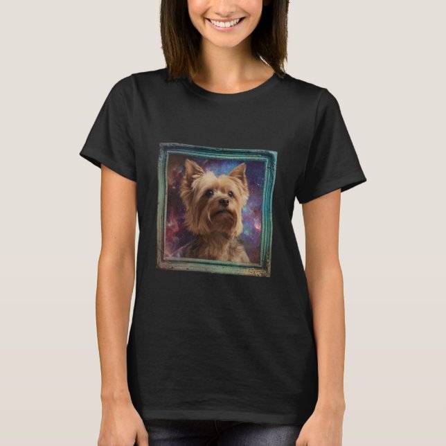Camiseta Yorkshire Terrier Space (Frente)