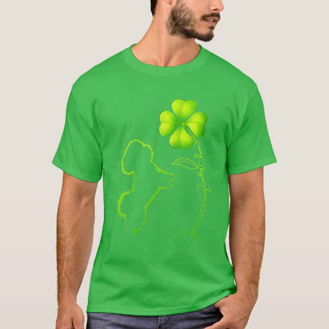 Camiseta Yorkshire Terrier Você É Minha Rua Sortuda. (Frente)